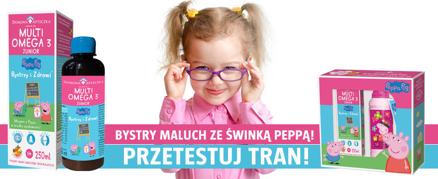 Bystry maluch ze świnką Peppą! PRZETESTUJ TRAN!