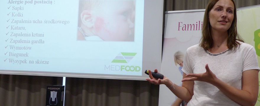 Natalia Gniadek dla przyszłych mam - MedFood na warsztatach "Przygoda z macierzyństwem"