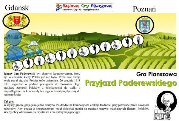 Gra "Przyjazd Paderewskiego"