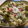 Sałatka tortellini z pieczarkami